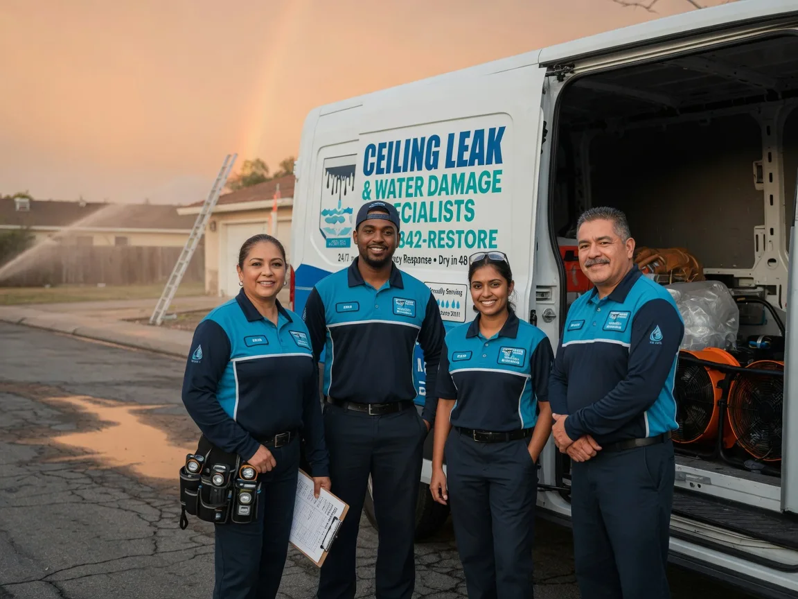 Ceiling Leak Cleanup company in Bernard, IA